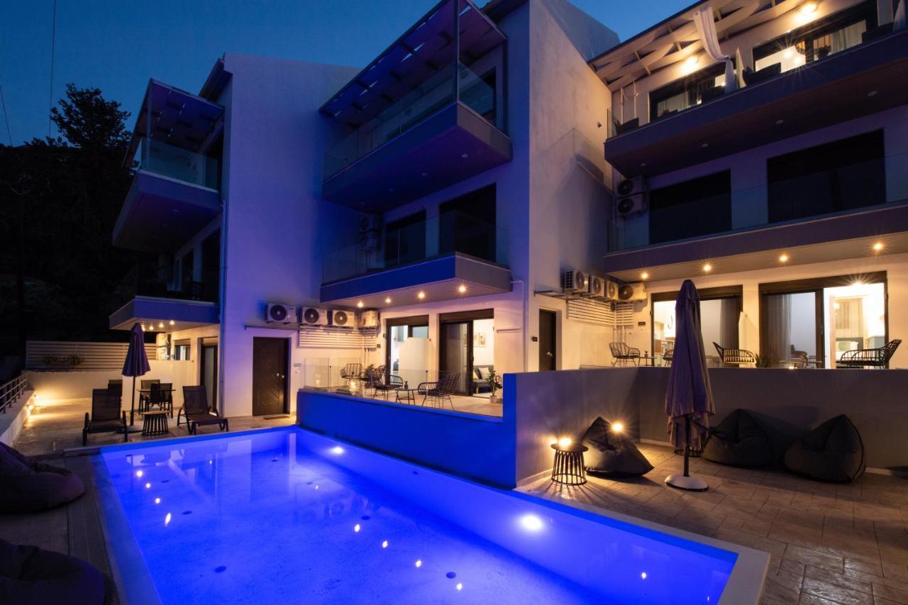 Kalipso & Nafsika Maisonettes Grey Diamond Villa Nikiána Kültér fotó