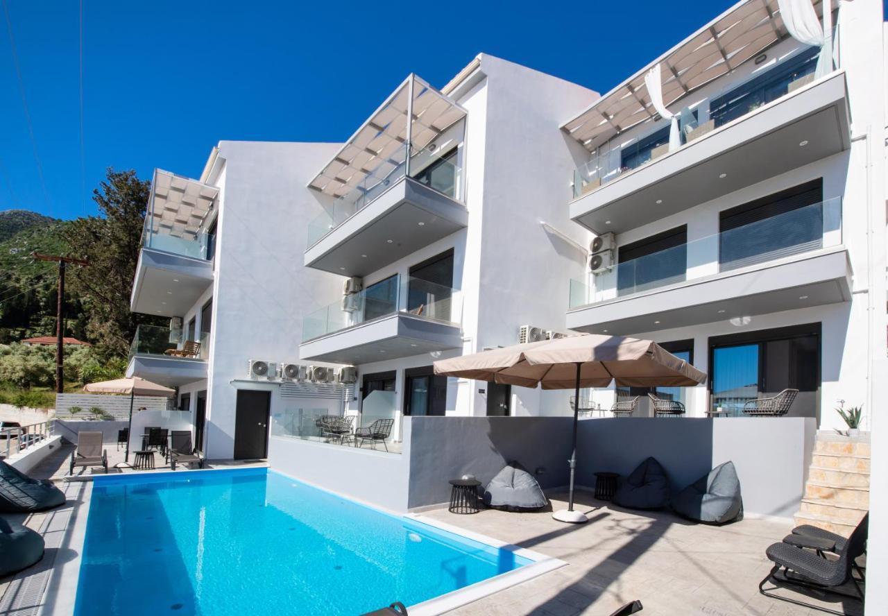 Kalipso & Nafsika Maisonettes Grey Diamond Villa Nikiána Kültér fotó