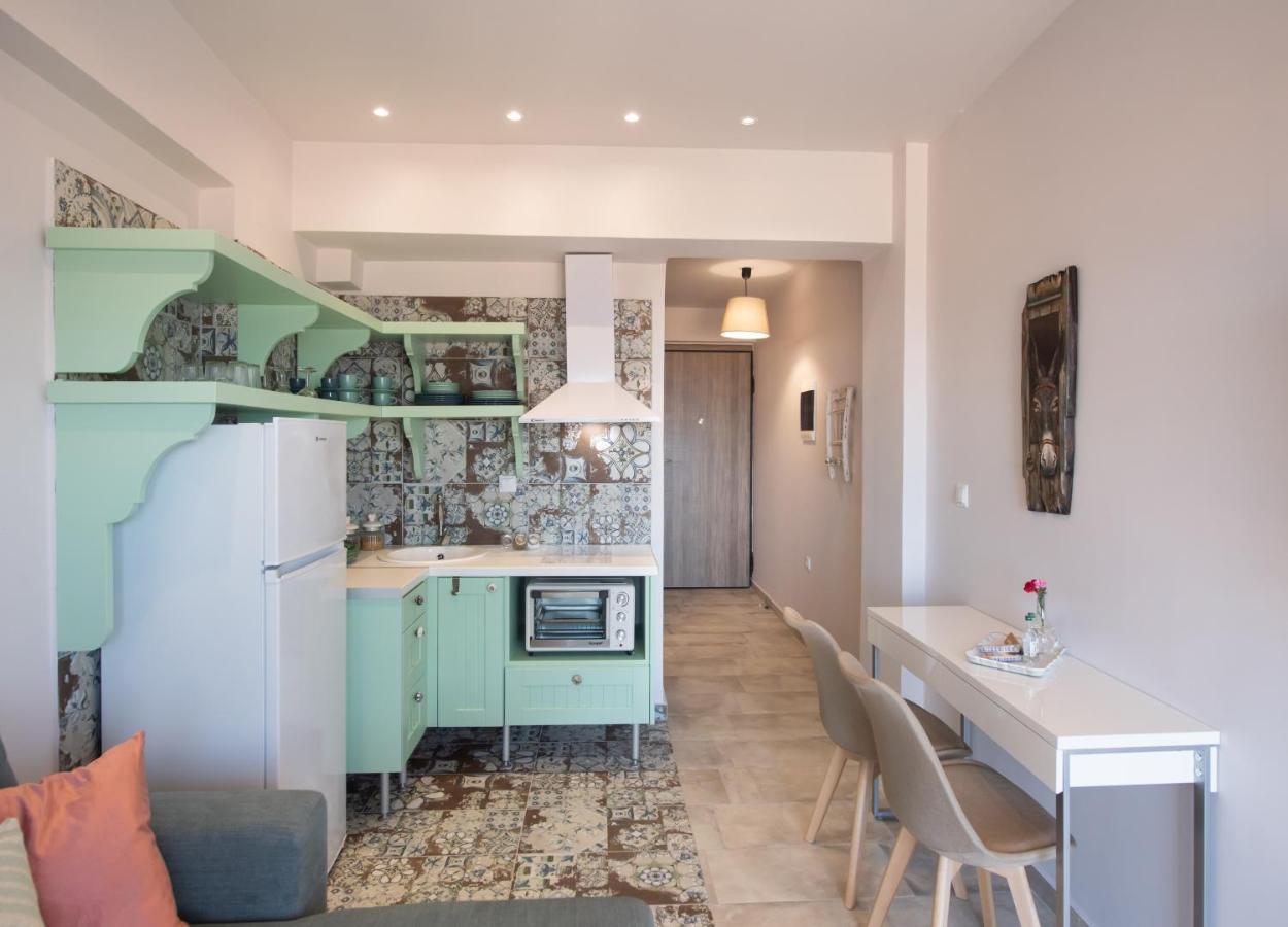 Kalipso & Nafsika Maisonettes Grey Diamond Villa Nikiána Kültér fotó