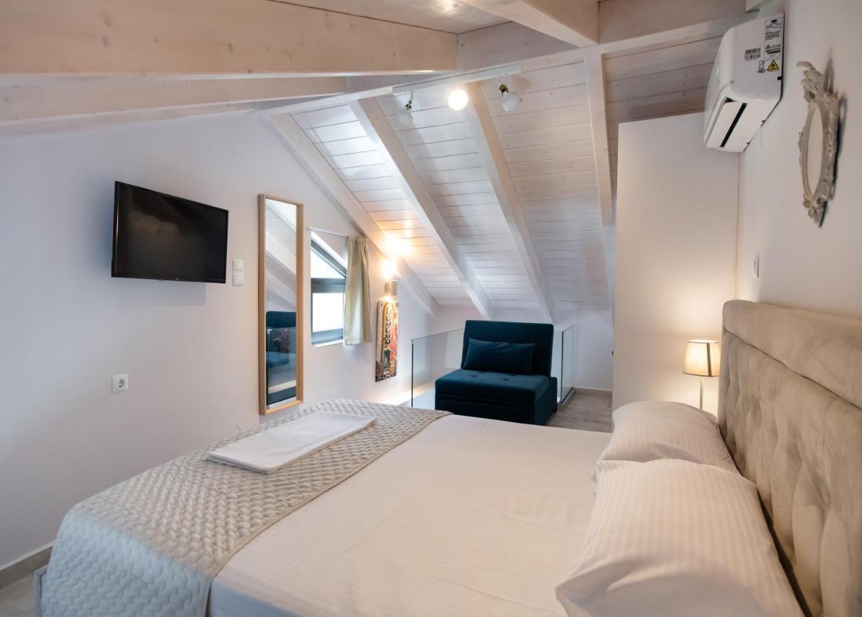 Kalipso & Nafsika Maisonettes Grey Diamond Villa Nikiána Kültér fotó