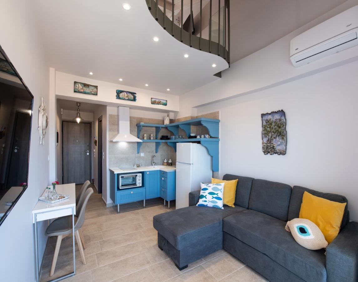 Kalipso & Nafsika Maisonettes Grey Diamond Villa Nikiána Kültér fotó